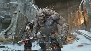 God Of War 4 - Kratos Vs Ogre