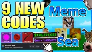 *NEW CODES* ALL WORKING CODES IN MEME SEA 2024 AUGUST | ROBLOX MEME SEA CODES