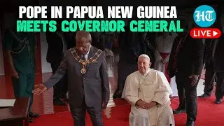 Pope Francis LIVE | Meets Governor General Bob Dadae In Papua New Guinea | Asia-Pacific Visit