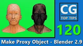 Make Proxy Object in Blender