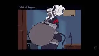 demon girl vore belly animation