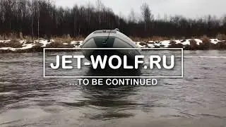 Водомёт - прямоток на ПЛМ 30л.с. Первые испытания на воде | JW Outboards