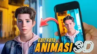 KEREN!!! Cara Edit Foto Jadi Animasi 3D di Android & iPhone - PicsArt Tutorial 🔥