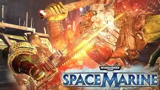 Dark Angels Squad in action! | Warhammer 40,000: Space Marine (Singleplayer + NO HUD)