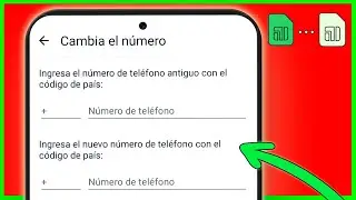 Cómo CAMBIAR NUMERO EN WHATSAPP 2024