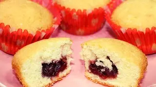 It's a delicious jam cupcake you can't get enough of! Jam Cupcakes Recipe