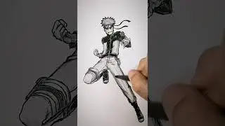 StickMan|Anime Drawing Transformation😳 #shorts #anime #drawing