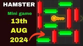 Hamster Kombat Mini game today| 13th august 2024