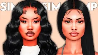 Sims 4 CAS - Urban Black Girl FEMALE Sim Dump 😳😏| CC FOLDER & SIM DOWNLOAD