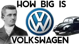 How BIG is Volkswagen? (They own Lamborghini, Bentley, Bugatti, Porsche..)