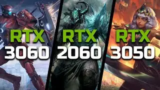 RTX 3060 vs RTX 2060 vs RTX 3050 - Test in 7 Games