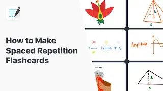 How to Make Digital Flashcards in GoodNotes App (iPad + Apple Pencil)