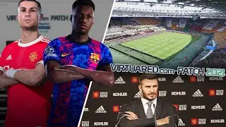 ЛУЧШИЙ ПАТЧ для PES 2021? / VirtuaRED V4 для PES 2021 ОБЗОР