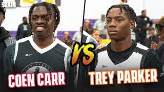 THIS DUNK CONTEST WAS CRAZY 🔥🔥🔥 Trey Parker & Coen Carr Go Off at the Iverson Classic Dunk Contest 😳