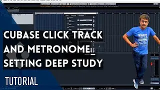 Cubase Nuendo Click Track and Metronome Setting | How to Record