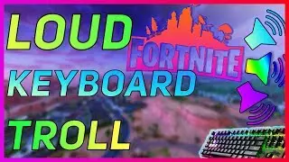 LOUD Mechanical Keyboard TROLLING & REACTIONS | Fortnite: Save The World