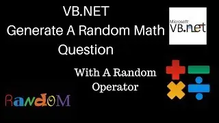 VB.NET: Get Random Math Questions With Random Operators