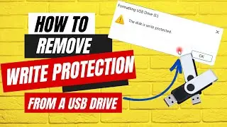 How to Remove Write Protection from a USB Drive: Step-by-Step Guide for Windows 11 