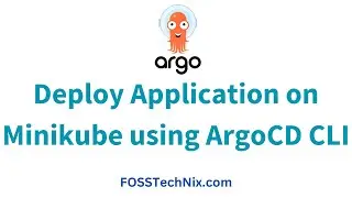 How to Deploy Application on Minikube Using ArgoCD CLI | GitOps with ArgoCD Tutorial |Install ArgoCD