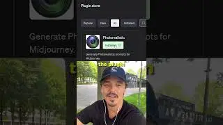 Use this insane chatgpt plugin #photorealistic #chatgpt #shortsvideo