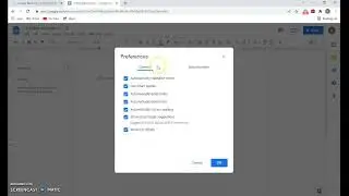 How do i enable or disable Google doc auto capitalization