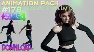 The Sims 4 Animation Pack  178 (DOWNLOAD)RUN, COUPLE RUN, MOCAP realistic animations