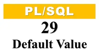 PL/SQL tutorial 29: How To Create Cursor Parameter With Default Value By Manish Sharma