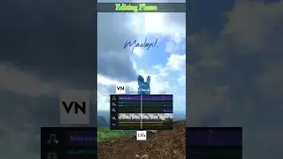 Viral VN tutorial of timeline video editing||