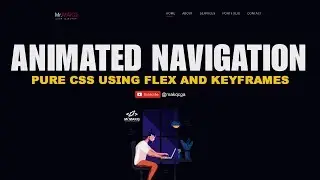 How to Create a Pure CSS Animated Flexbox Navigation Bar - Code Injector