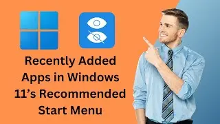 How to Hide Recently Added Apps in Windows 11’s Recommended Start Menu | GearUpWindows Tutorial