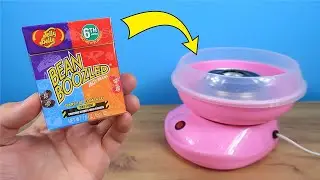 Сладкая вата со вкусом вонючих носков из конфет Bean Boozled! Это жесть!