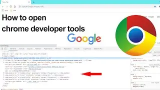 How to open chrome developer tools // Smart Enough