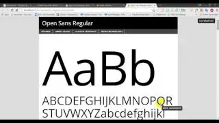 How to download and apply a web font in CSS