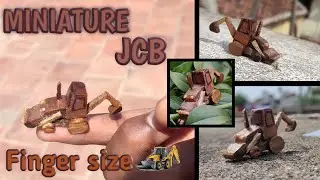 Miniature Finger Size JCB #miniature #youtube #subscribe #MDprojects