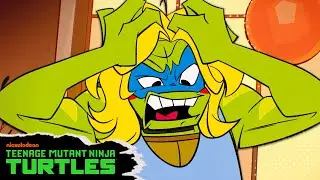 Leonardo Gets In A HAIRY Situation 💇‍♀️ | Full Scene | Teenage Mutant Ninja Turtles