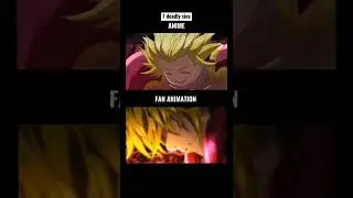 ESCANOR VS MELIODAS Anime vs Fan animation🔥