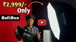 Best Budget Softbox Light Setup For Youtube Videos | Unboxing & Review | Budget Lighting Under ₹2999