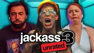 Jackass 3D (2010) * WE COULDNT STOP GAGGING * First Time watching | Movie reaction