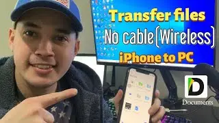 How to transfer photos/videos from iPhone to a PC (Without USB Cable) 2021