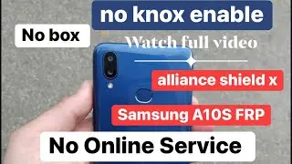 Samsung A10S Frp Bypass Android 11 Without Pc/Without Alliance Shield New Method 2022 No Need ADB