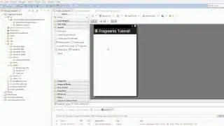 Android 4.0 Tutorials - 33. Fragments Revisited - Part 2 - Setting the First Fragment