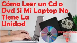 🤔Cómo Leer un Cd o Dvd Si Mi Laptop No Tiene La Unidad 💻🤩