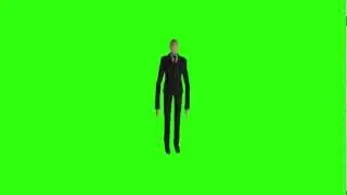 Slender - Green Screen Animation