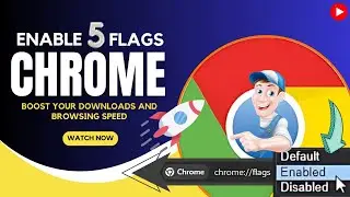 Enable these 5 CHROME FLAGS for the FASTEST Browsing 🚀