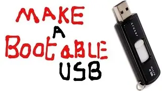 How to make a Bootable USB with Terminal