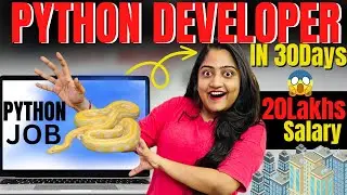 Master Python in 30Days🔴😱How to become Python DEVELOPER in 30Days🚀