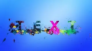 Photoshop Tutorial: Splatter Text Effects