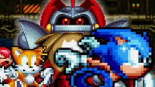 Mad Rush _ Nemesis Revenge n°8 Metallic Madness _ Sonic sprite animation