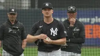 Clarke Schmidts live bullpen session at Yankees spring training