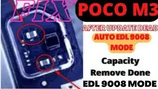 Redmi 9 Power (M3) Auto EDL 9008 MODE Solution 100%Tested